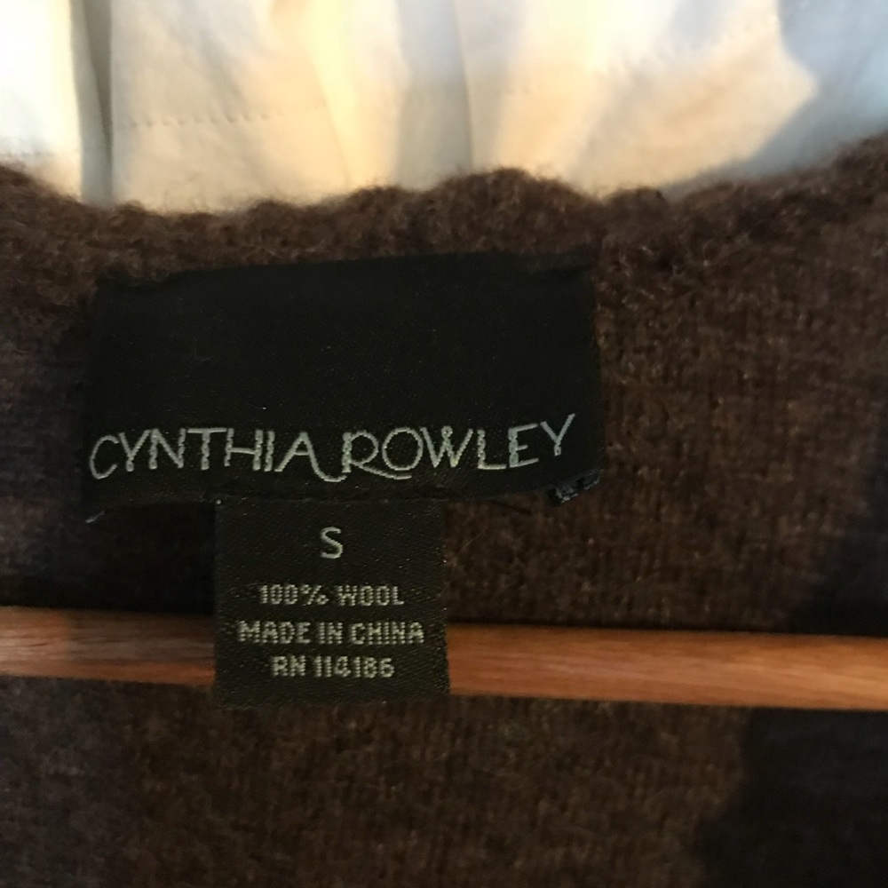 Cynthia Rowley wool sweater - Picture 2 of 3